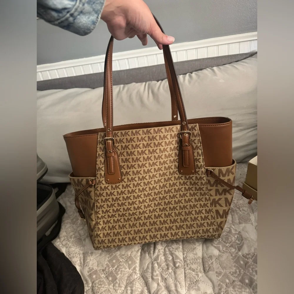 Michael Kors Brown Tote Bag